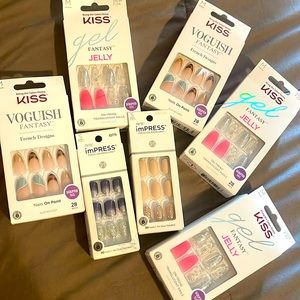 🫶🏼Bundle 💅🏻  New 7 boxes press on nails